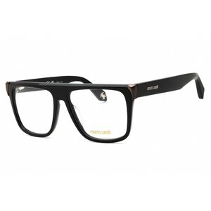 Roberto Cavalli VRC025V Eyeglasses Black Acetate Rectangular